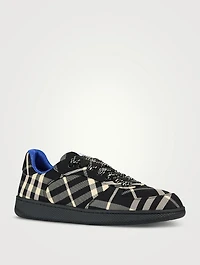 Check Terrace Sneakers