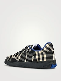 Check Terrace Sneakers