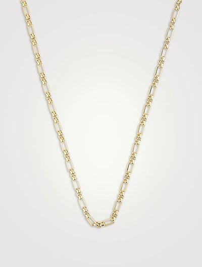 Modern Figaro Belcher Chain Necklace