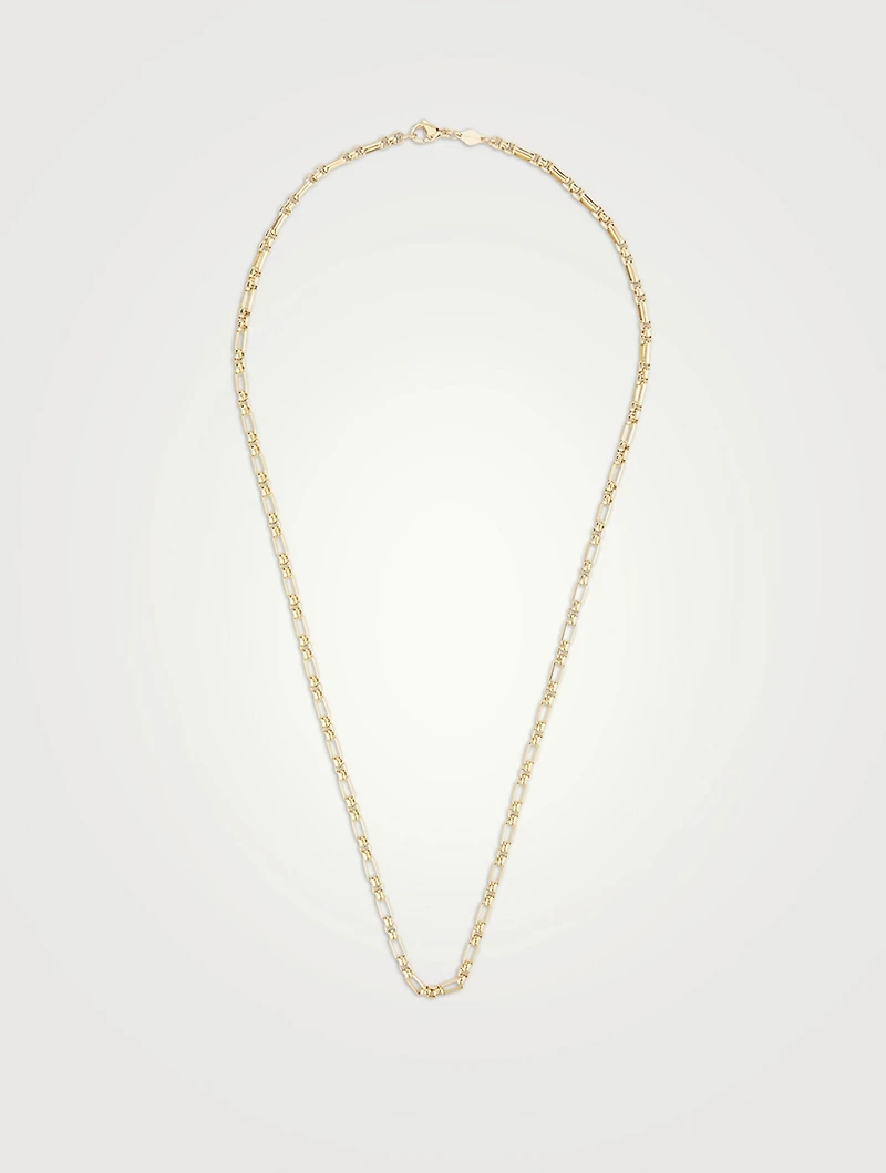 Modern Figaro Belcher Chain Necklace