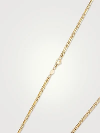 Modern Figaro Belcher Chain Necklace