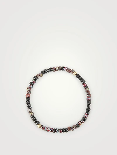 Dark Japanese Miyuki Beaded Bracelet