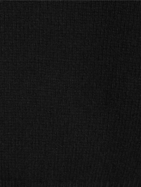 Short-Sleeve Mockneck Sweater With Cut-Out Logo