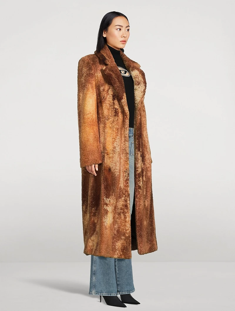 Treated Teddy Fleece Coat