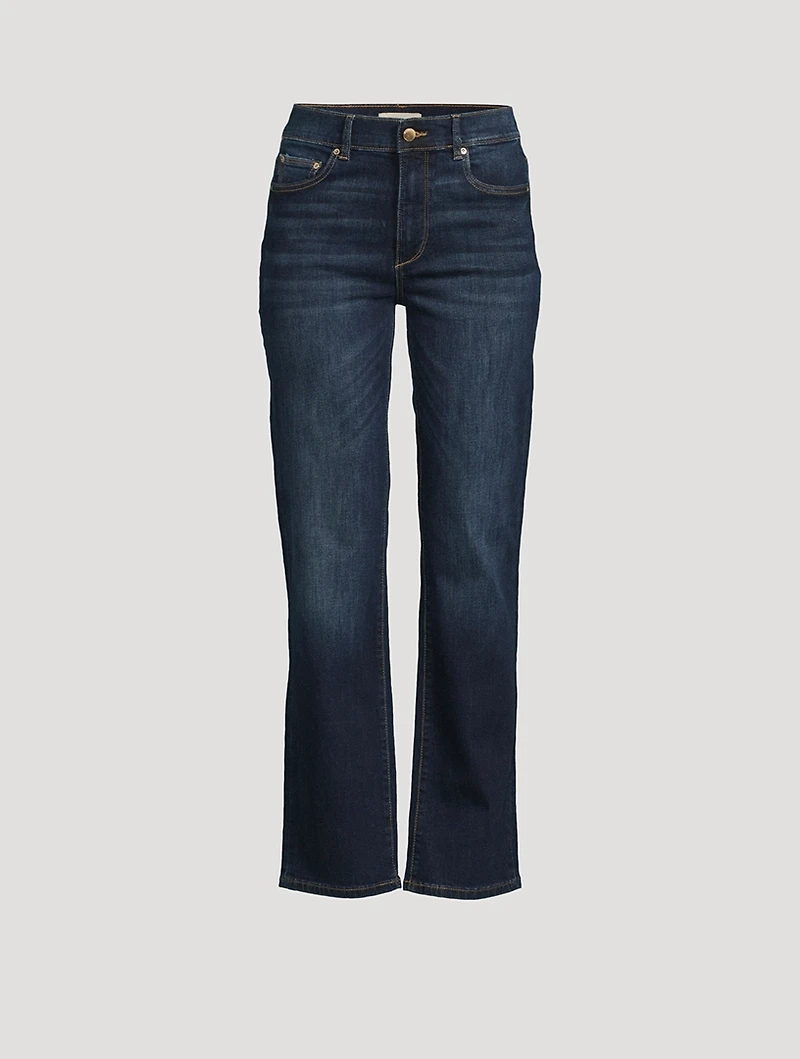Patti High-Rise Straight Jeans