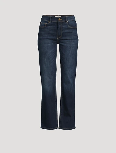 Patti High-Rise Straight Jeans