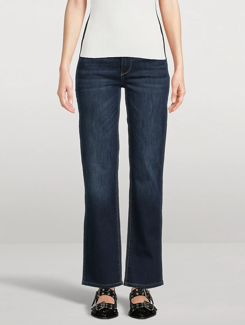 Patti High-Rise Straight Jeans