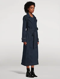 Denim Trench Coat