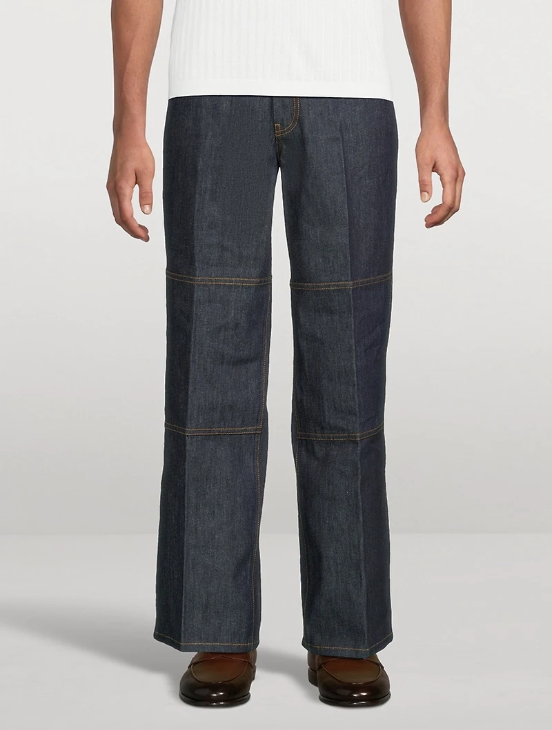 Carpenter Jeans With Zip Detail