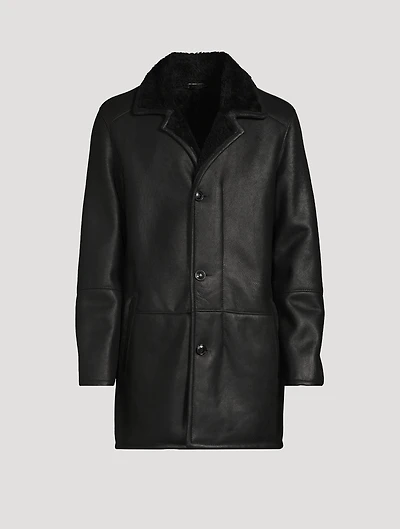 Massi Semi-Suede Shearling Jacket