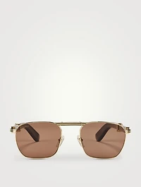 Première De Cartier Aviator Sunglasses