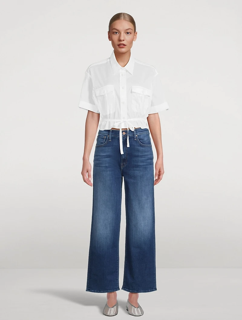 The Dodger Wide-Leg Ankle Jeans
