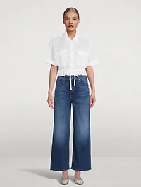 The Dodger Wide-Leg Ankle Jeans
