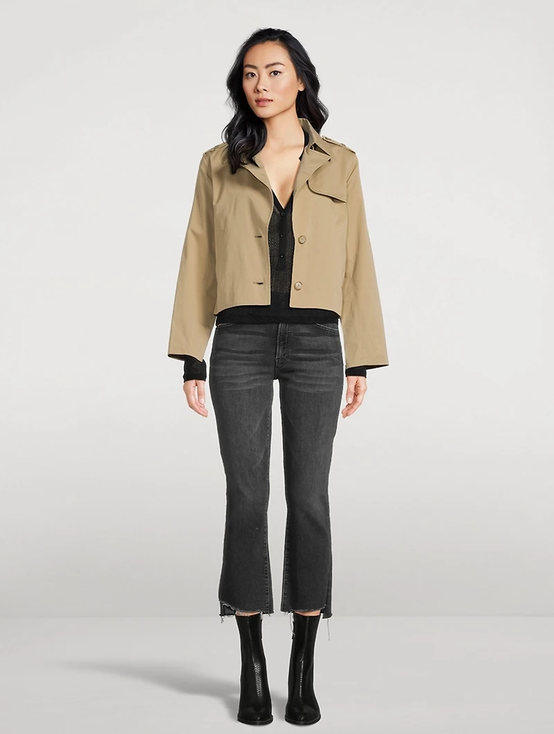 The Insider Bootcut Cropped Jeans