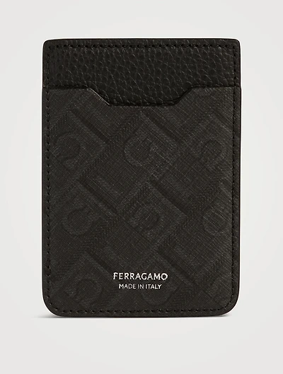 Monogram Leather Card Case