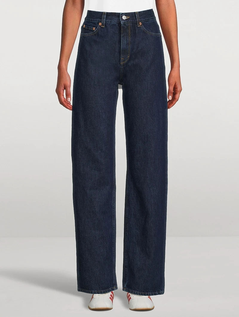 Wide-Leg Jeans