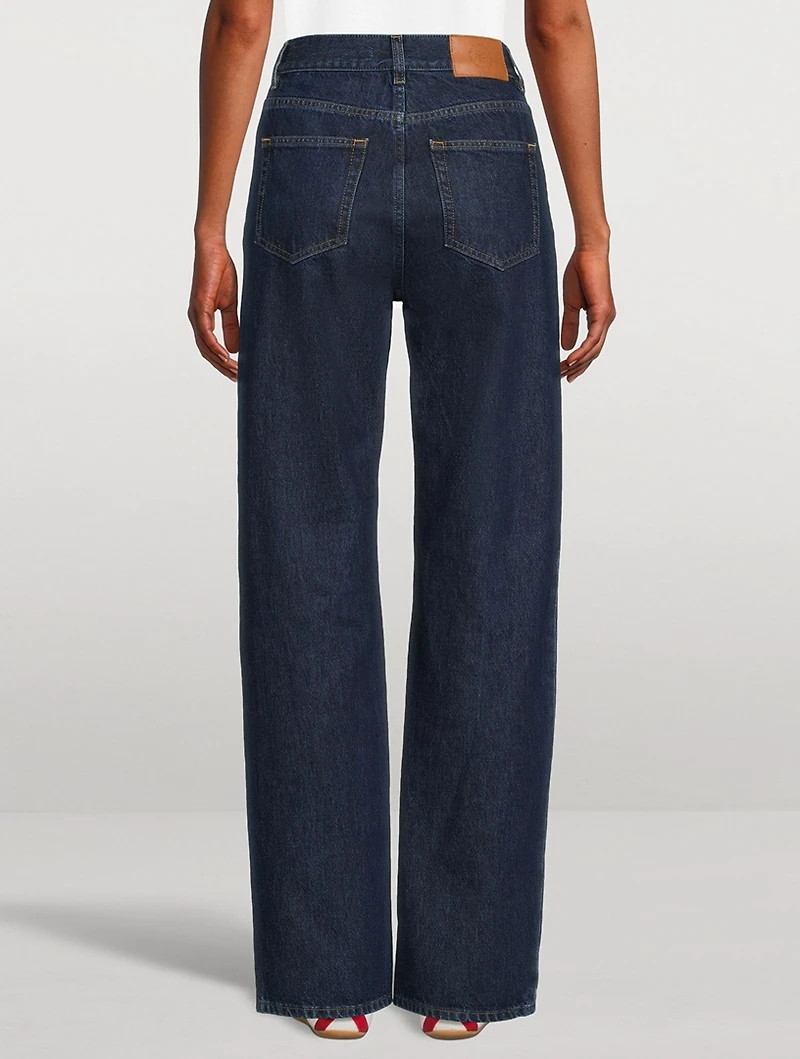 Wide-Leg Jeans
