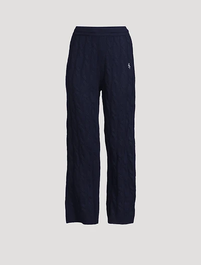 SRC Cable-Knit Joggers