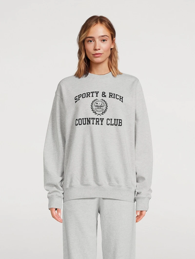 Varsity Crest Sweatshirt