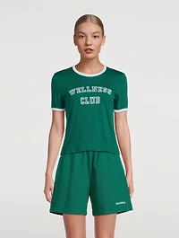 Wellness Club Ringer T-Shirt