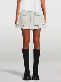 Sacai x Spiewak Cargo Mini Skirt