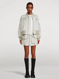 Sacai x Spiewak Cargo Mini Skirt