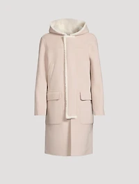 Abraham Double-Face Wool Hooded Coat