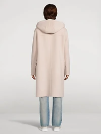 Abraham Double-Face Wool Hooded Coat