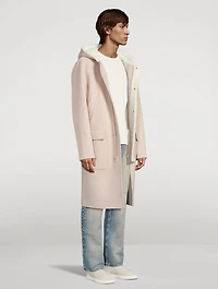 Abraham Double-Face Wool Hooded Coat
