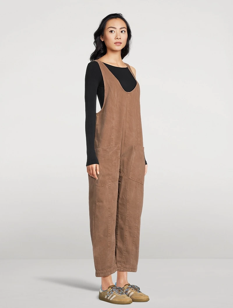 High Roller Denim Jumpsuit
