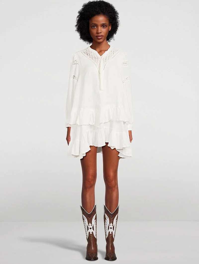 Sachi Ruffled Mini Dress