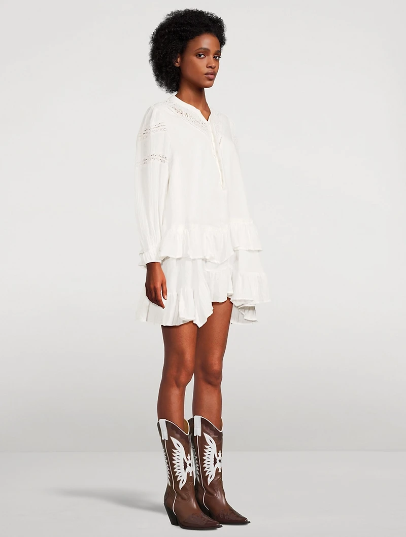 Sachi Ruffled Mini Dress