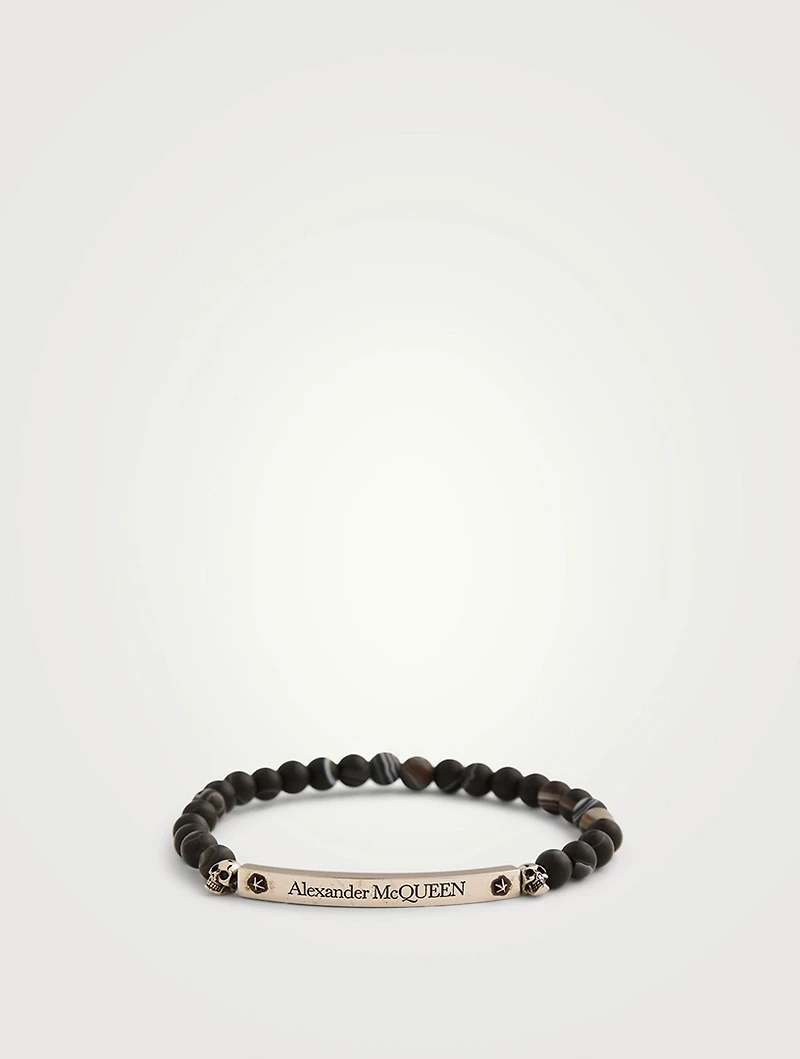 Skull Beaded Bracelet