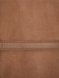 Betty Reversible Suede And Shearling Moto Jacket