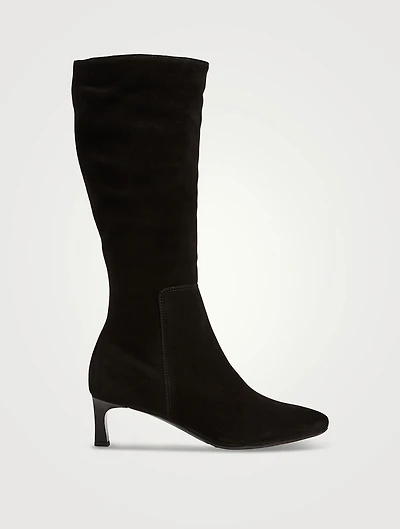 Alister Suede Knee-High Boots