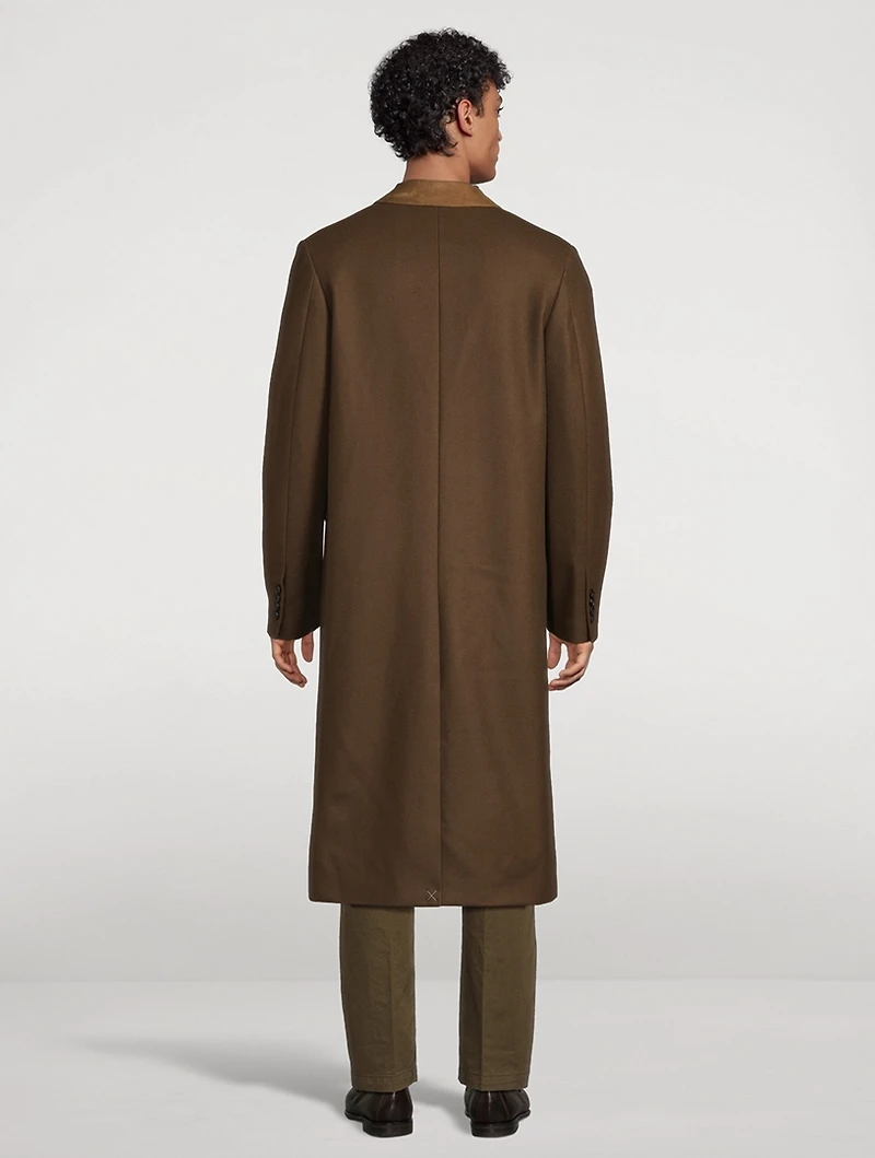 Double-Breasted Overcoat