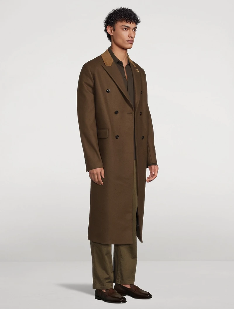 Double-Breasted Overcoat