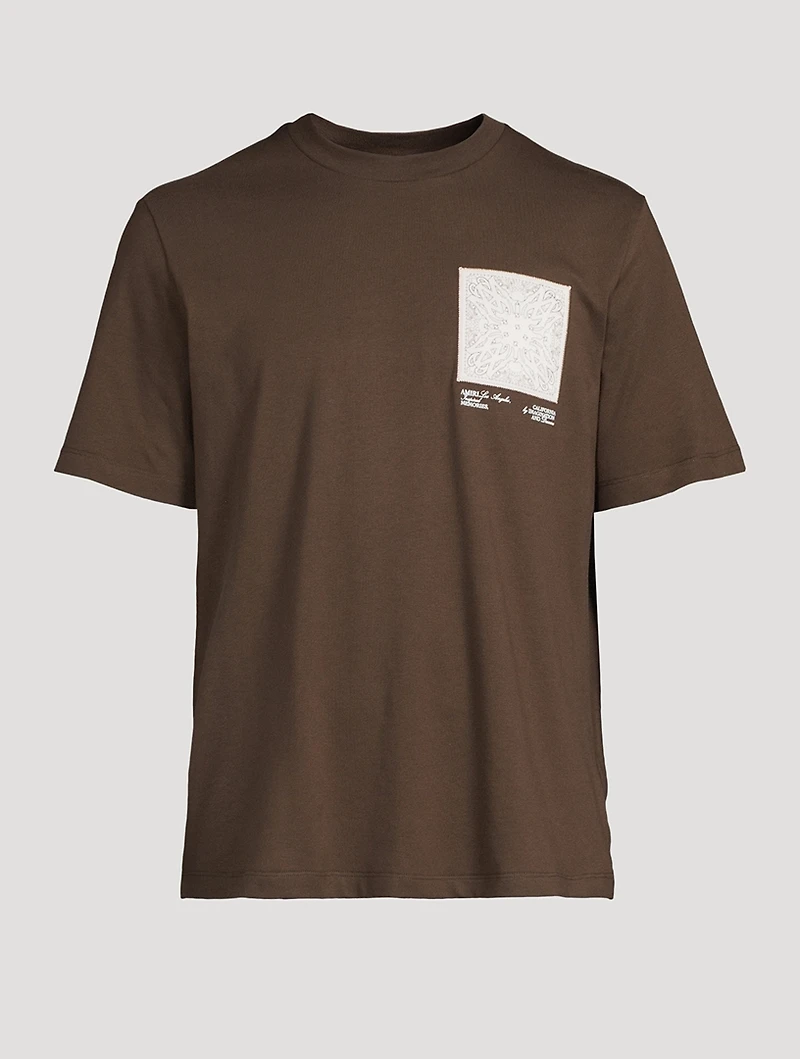 MA Bandana Silk Appliqué T-Shirt