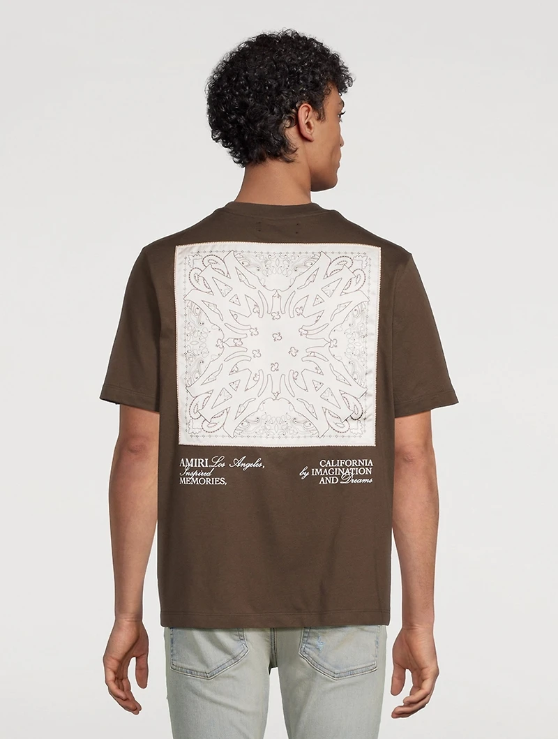 MA Bandana Silk Appliqué T-Shirt