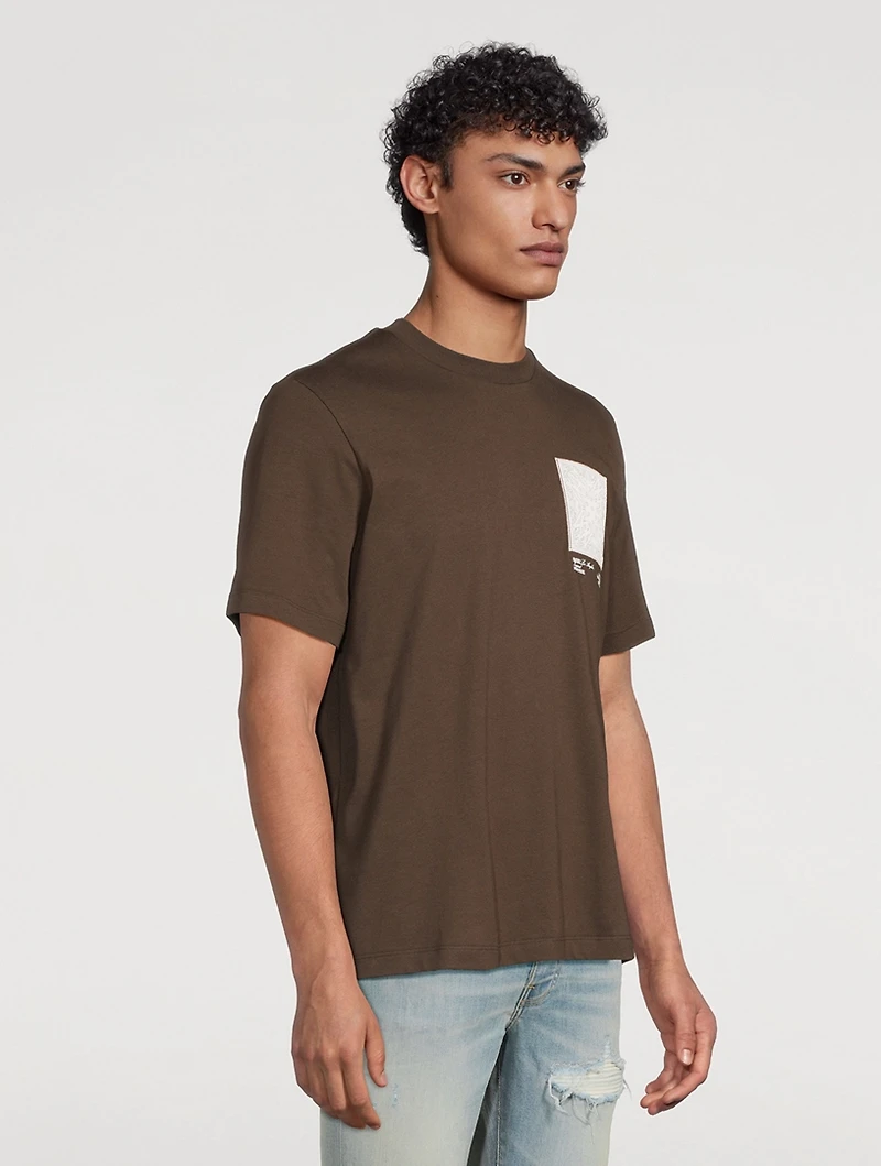 MA Bandana Silk Appliqué T-Shirt