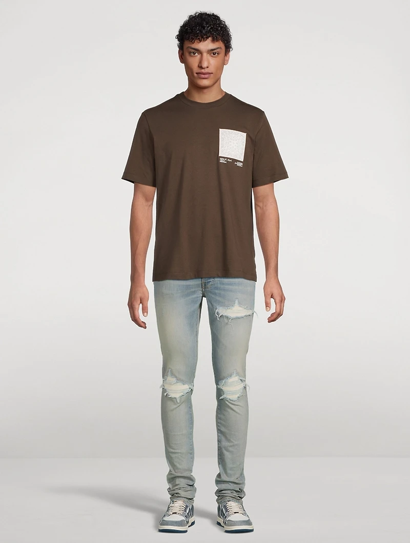 MA Bandana Silk Appliqué T-Shirt