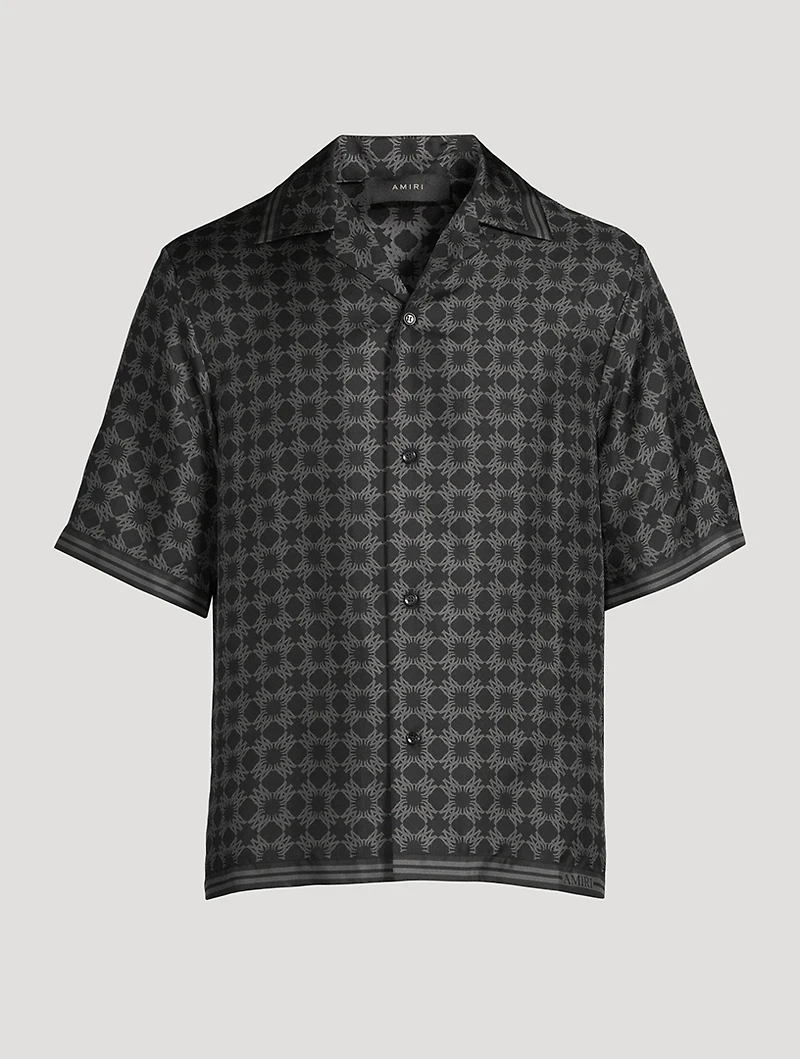 MA Quad Silk Bowling Shirt