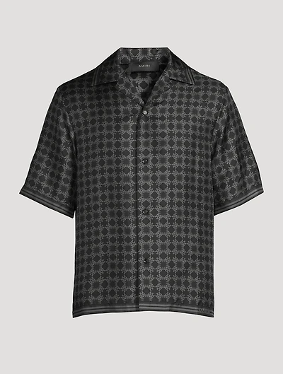 MA Quad Silk Bowling Shirt