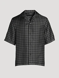 MA Quad Silk Bowling Shirt