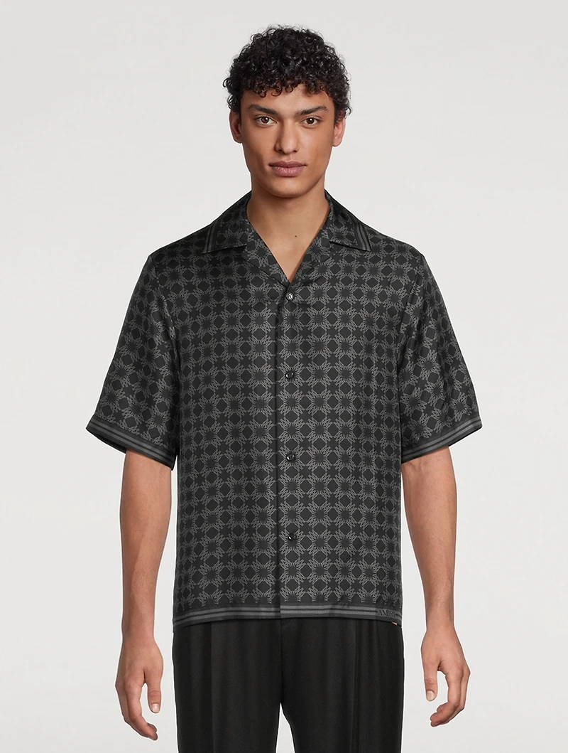 MA Quad Silk Bowling Shirt