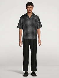 MA Quad Silk Bowling Shirt