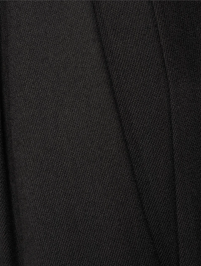 Double-Pleated Relaxed Pants