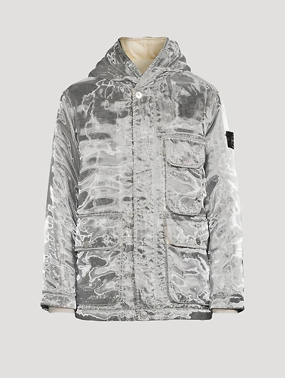 Metallic Mesh Nanotechnology Down Jacket