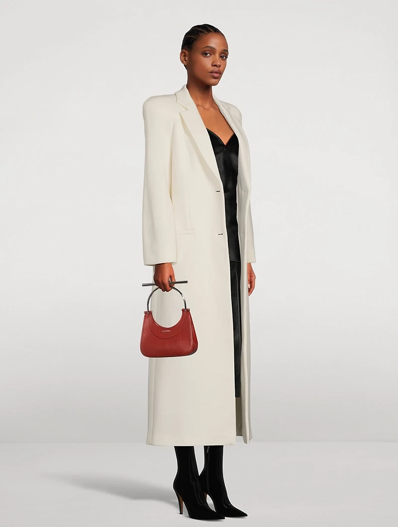Double-Breasted Wool Cashmere Coat