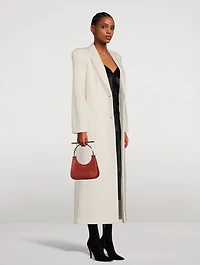 Double-Breasted Wool Cashmere Coat